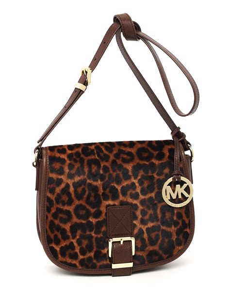 michael kors leopard print top|Michael Kors cheetah print purse.